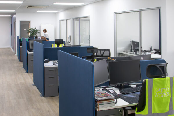 Office redesign and fit-out - Sales team
